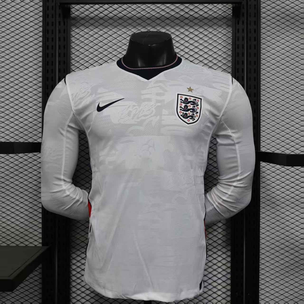 Angleterre DOM Coupe du monde Player version Long Sleeve 2026