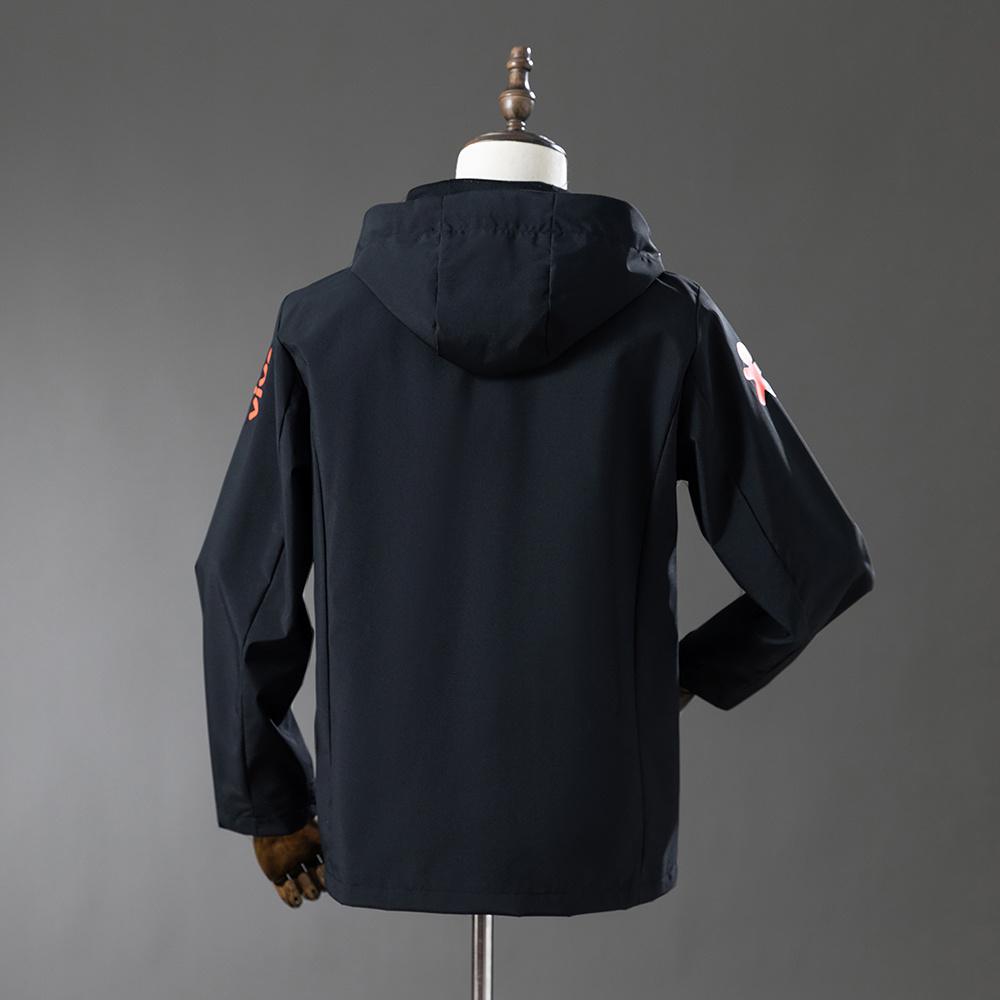 Brésil Coupe-vent Noir 2026 - Choppe ton maillot