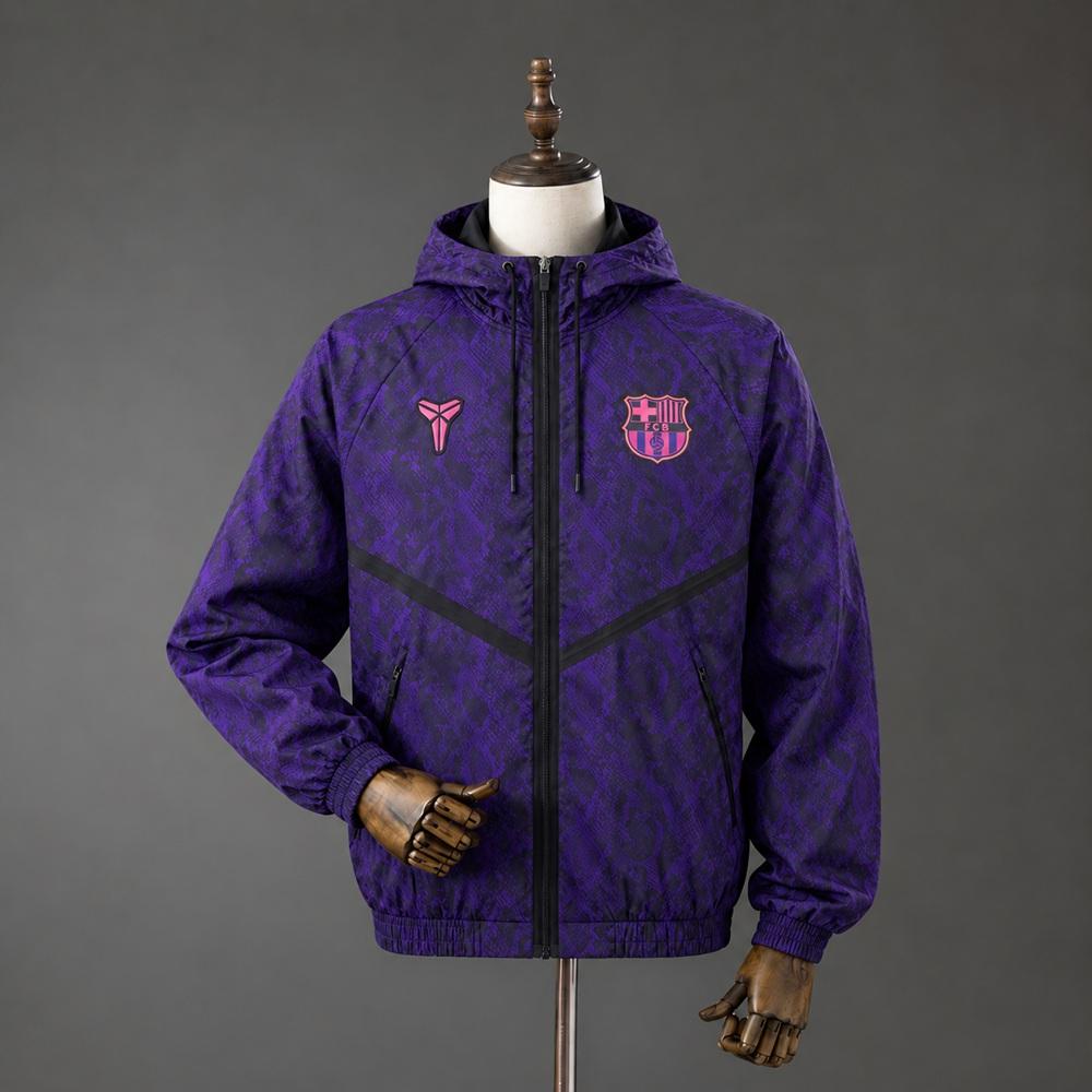 FC Barcelone Coupe-vent Violet 26/27 - Choppe ton maillot