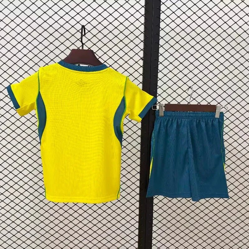 Kit enfant Brésil DOM Coupe du Monde 2026 - Choppe ton maillot