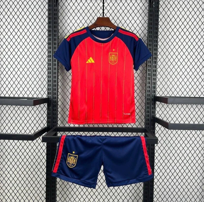 Kit enfant Espagne DOM Coupe du Monde 2026 - Choppe ton maillot