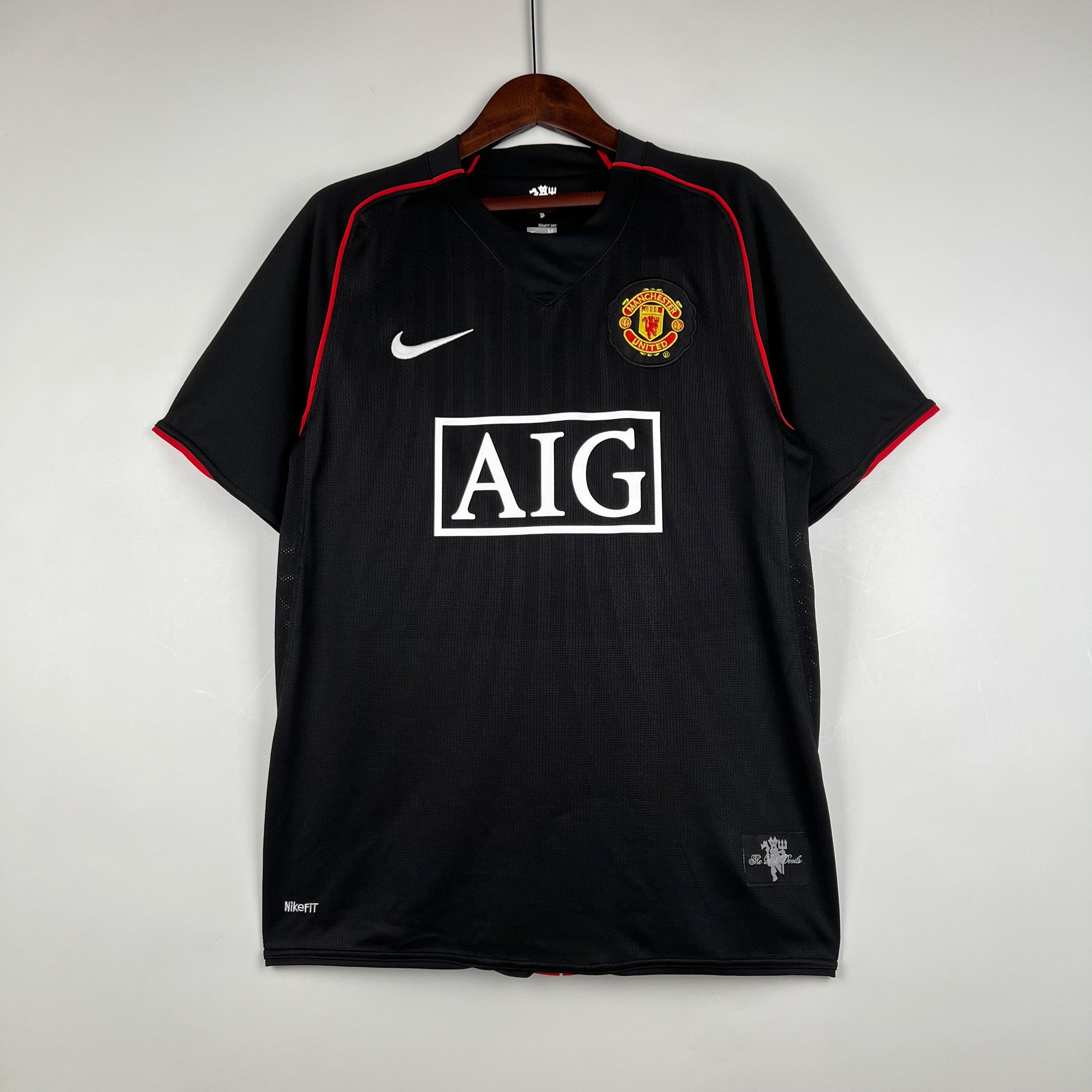 Retro Manchester United 07/08 Black