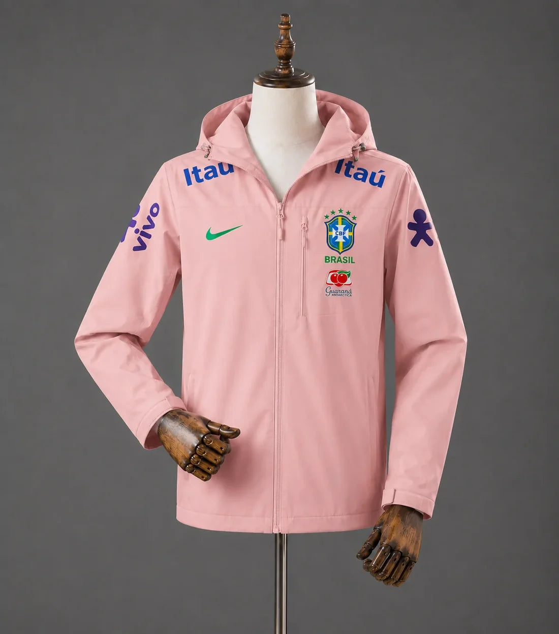 Brésil Coupe-vent rose 2026