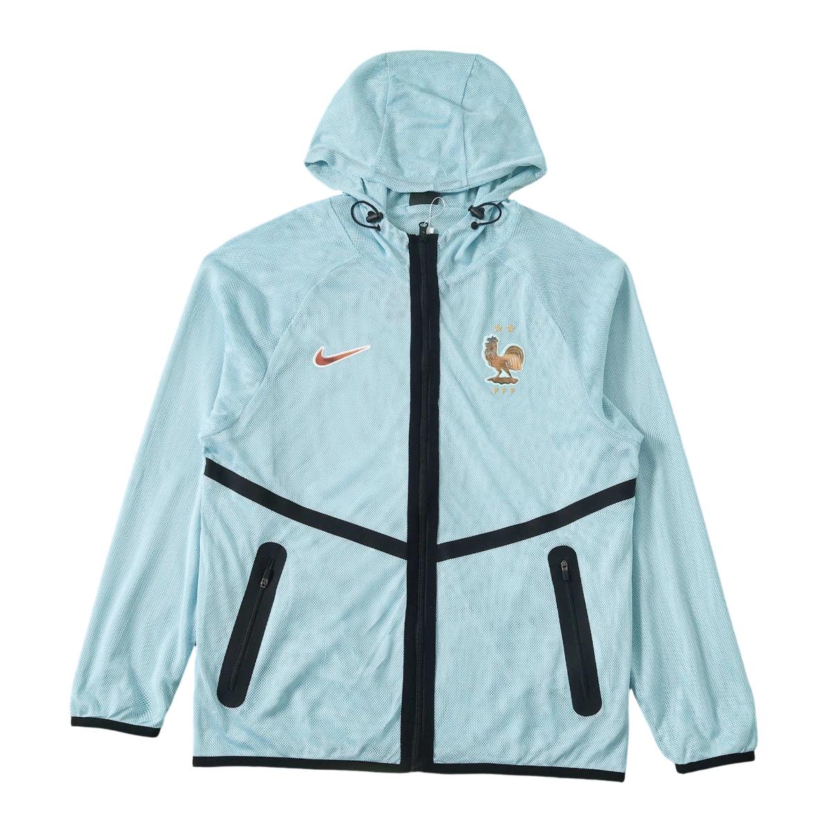 France Coupe-vent Bleu ciel 2026 - Choppe ton maillot