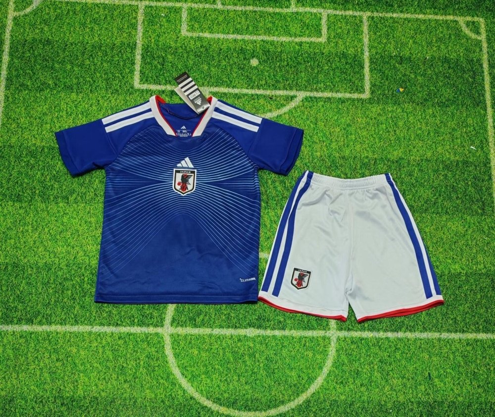 Kit enfant Japon DOM Coupe du Monde 2026 - Choppe ton maillot