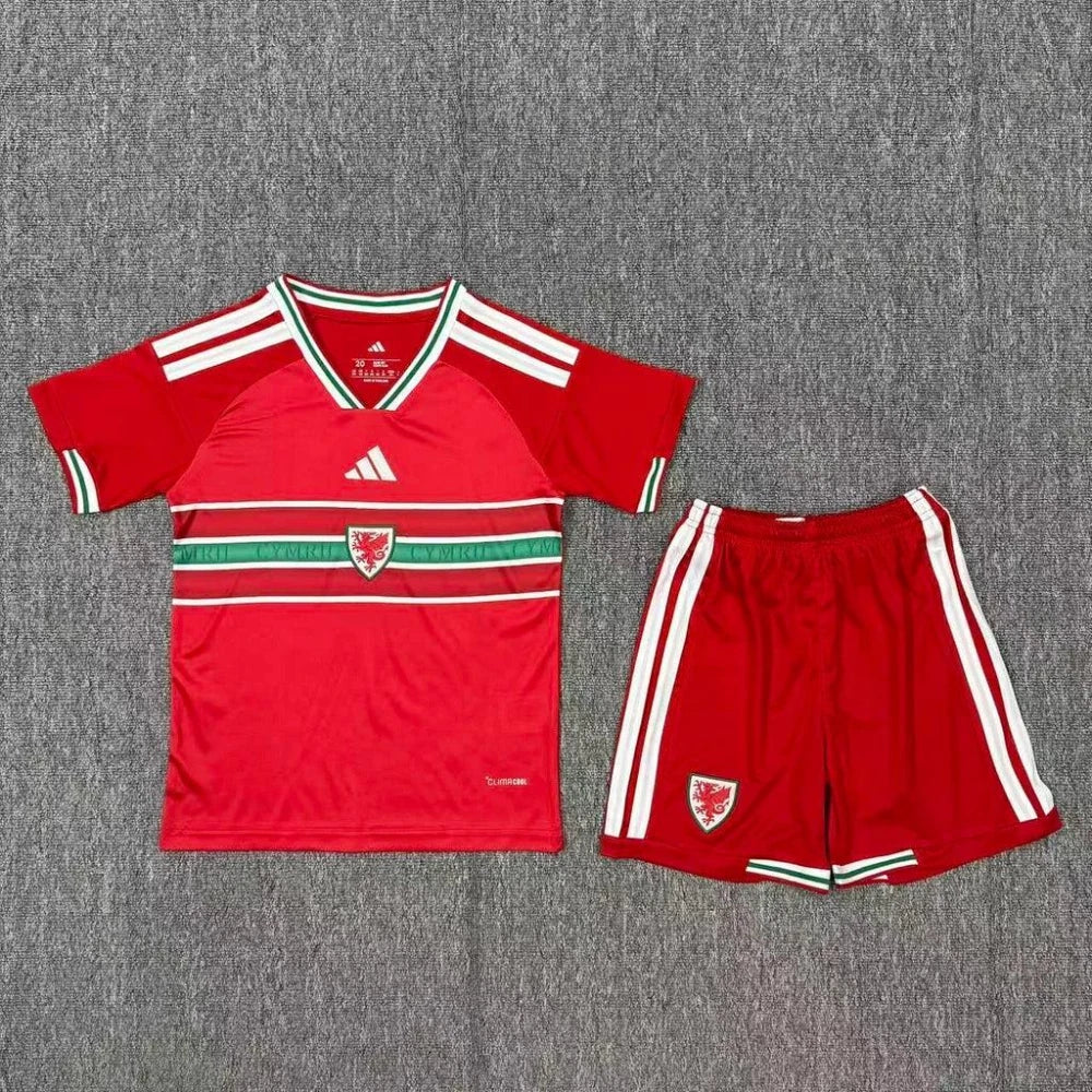 Kit enfant Pays De Galles DOM Coupe du Monde 2026 - Choppe ton maillot