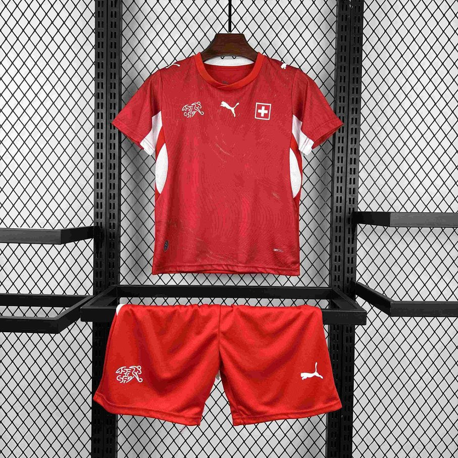 Kit enfant Suisse DOM Coupe Du Monde 2026 - Choppe ton maillot