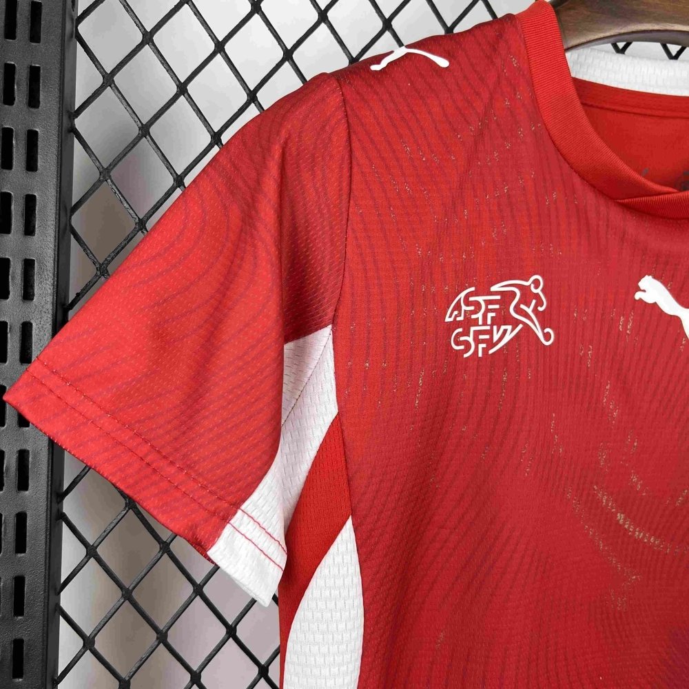 Kit enfant Suisse DOM Coupe Du Monde 2026 - Choppe ton maillot