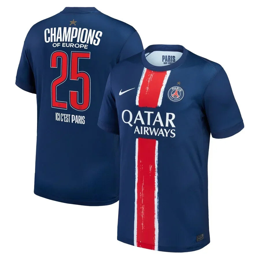 PSG DOM Édition UCL 24/25 (Avec Flocage)